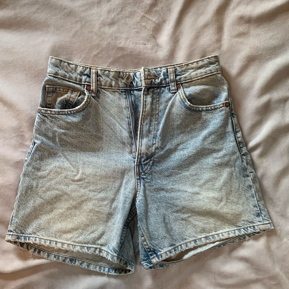 ZARA MOM SHORTS DENIM